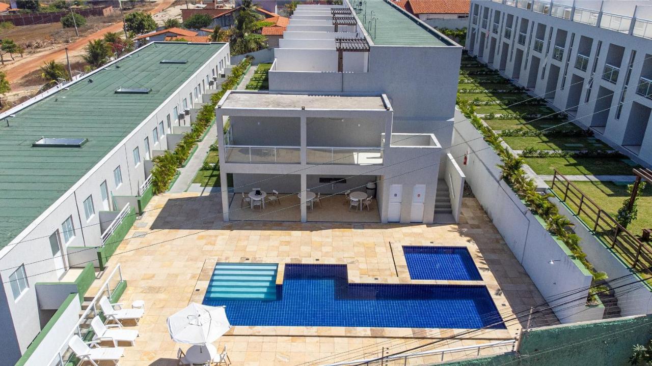 Beach Townhouses #C21 - Com Jacuzzi Por Carpediem Aquiraz Dış mekan fotoğraf